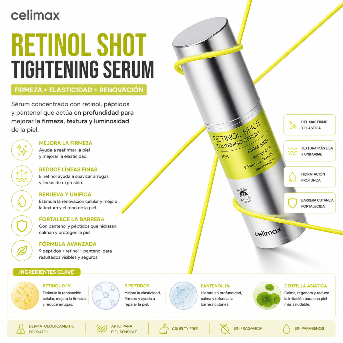 Celimax Retinol Shot Tightening Serum