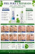Kit facial anti acné reparador
