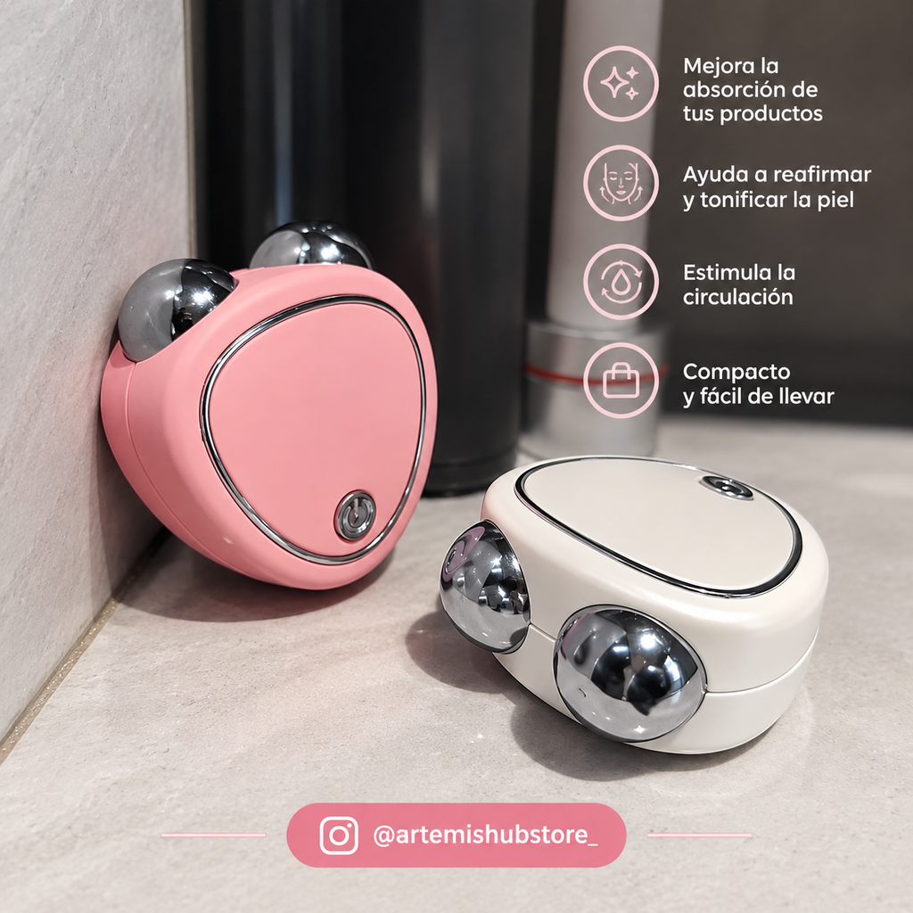 Masajeador Facial microcorriente