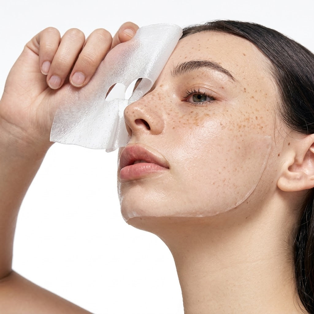 POUQUR Bio-Collagen Real Deep Mask | Caja de 4 mascarillas