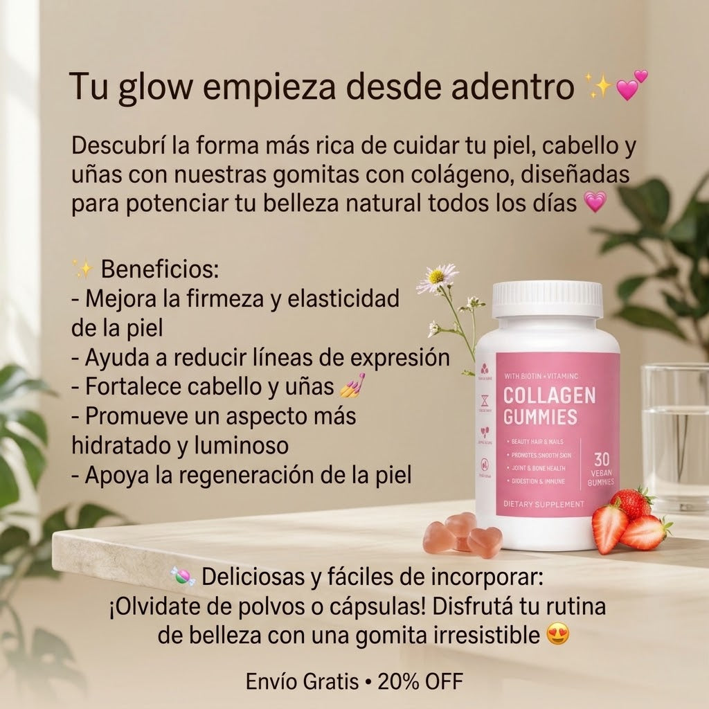 GOMITAS DE COLAGENO 30cap
