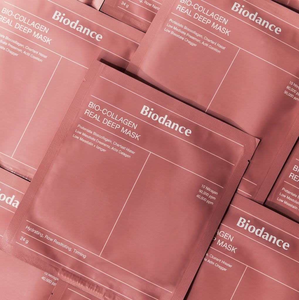 Mascarilla Facial Coreana Biodance | Collagen Real Deep Mask